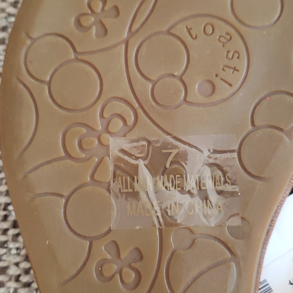 Big Girls Youth Sandals New With tags size 6 & 7 - Picture 6 of 10
